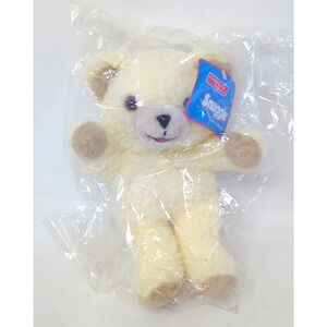 NEW Vintage 1996 Snuggle Bear Plush Lever Brothers Stuffed Animal With Tags 11"